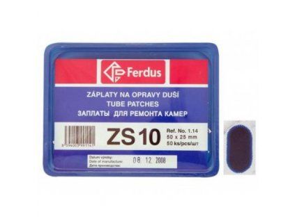 lepení Ferdus záplaty ZS10 50x25mm - 50ks