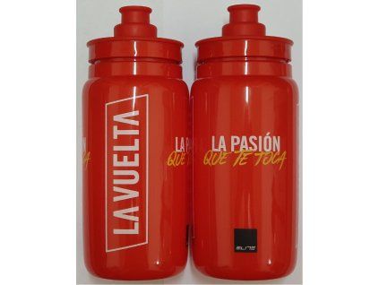 láhev ELITE 0,5l Fly Vuelta 2020 Iconic červená