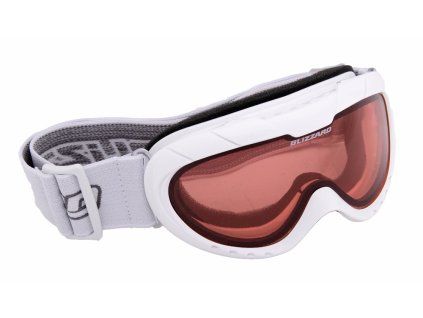 BLIZZARD Ski Gog. 902 DAO, white shiny, rosa1