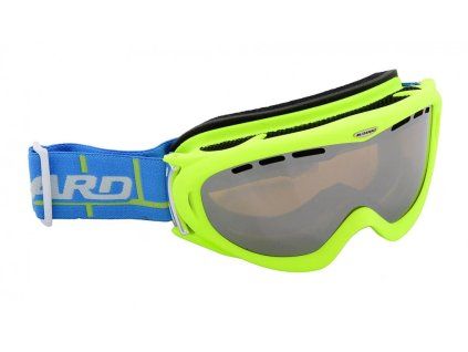 BLIZZARD Ski Gog. 905 MDAVZFO, neon green matt, amber2-3, silv.mir., photo
