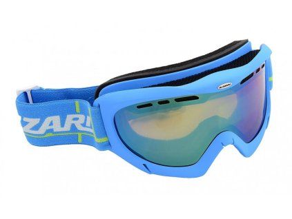 BLIZZARD Ski Gog. 912 MDAVZF, neon blue matt, amber2-3, green mir., photo