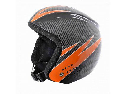 BLIZZARD Race ski helmet junior, carbon orange