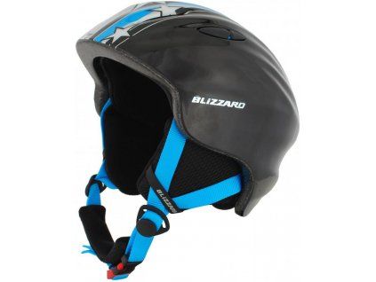BLIZZARD Magnum ski helmet junior, blue star shiny