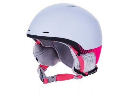 BLIZZARD Viva Speed ski helmet, white matt/black matt/pink matt
