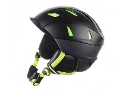 BLIZZARD Power ski helmet, black matt/lime