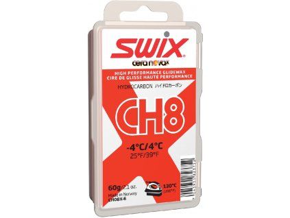 vosk SWIX CH8X 60g červený -4°/+4°C