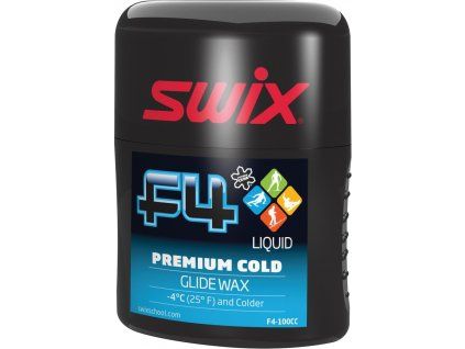 vosk SWIX F4-100CC 100ml -4°C a chladnější
