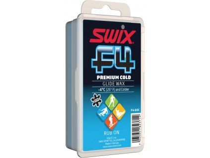 vosk SWIX F4-60C 60g -4°C a chladnější+korek