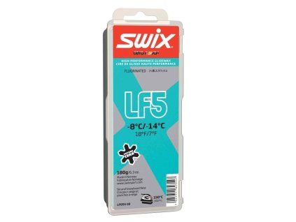 vosk SWIX LF5X 180g tyrkysový -8/-14°C