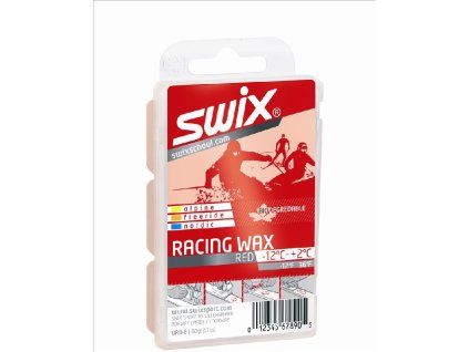 vosk SWIX UR8-6 BIO 60g červený Racing Wax -12/+2
