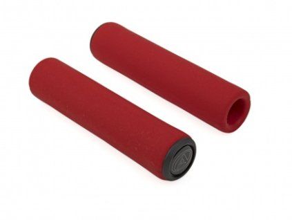 Gripy AGR SILICONE Elite l.130mm (červená)