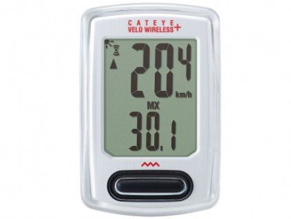 Cyklopočítač CAT Velo Wireless + (VT235W) ! (bílá)