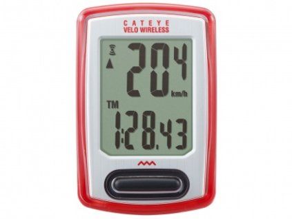 Cyklopočítač CAT Velo Wireless (VT230W) ! (červená)