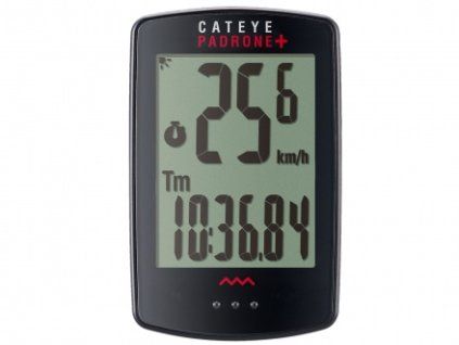 Cyklopočítač CAT Padrone + (PA110W) (černá)